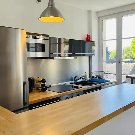 Vue Baie De Seine - Parking - Pont De Normandie *