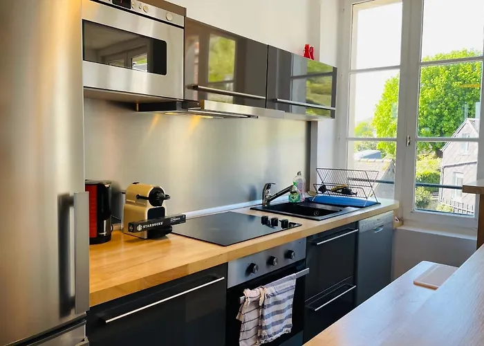 Vue Baie De Seine - Parking - Pont De Normandie