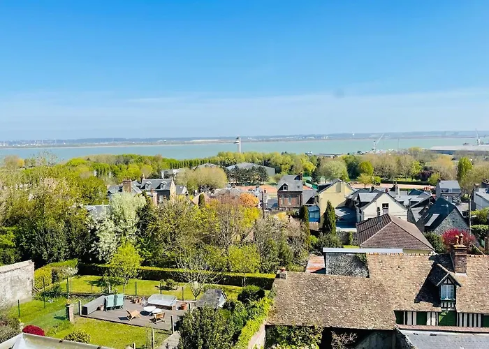Daire Vue Baie De Seine - Parking - Pont De Normandie *