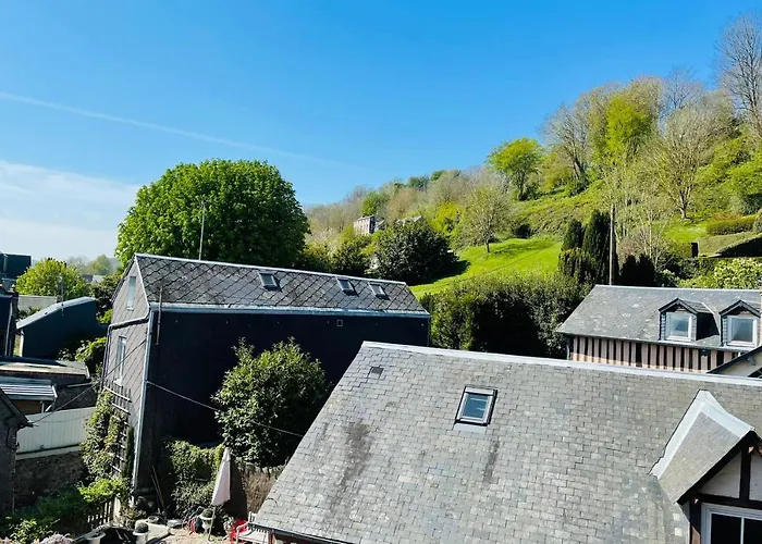 Vue Baie De Seine - Parking - Pont De Normandie Daire *
